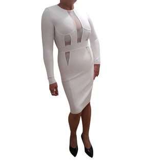 Bandage Long sleeve Dress for women